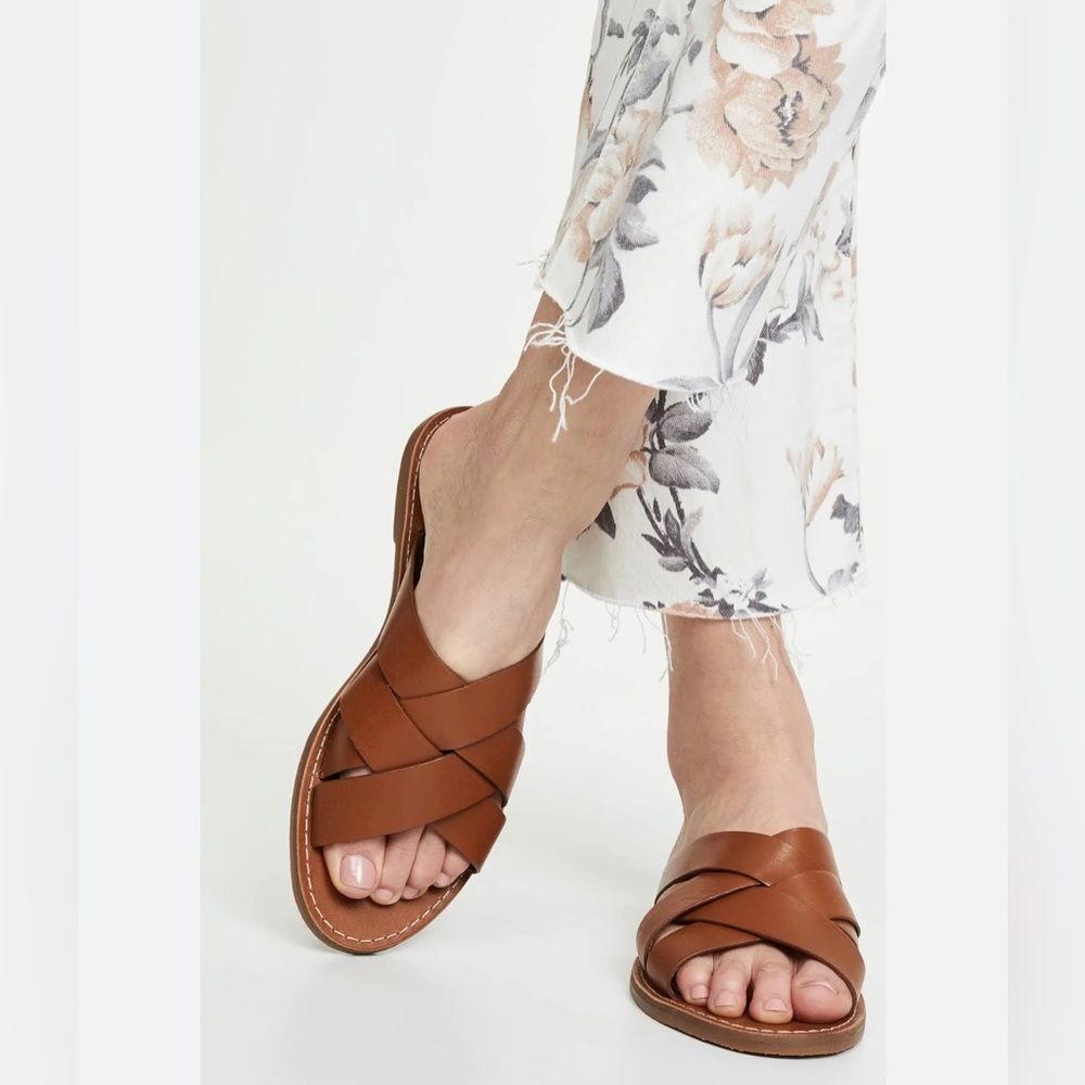 Madewell Boardwalk Woven Slide Sandal